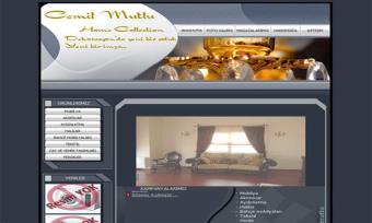 cemil mobilya web tasarım projesi