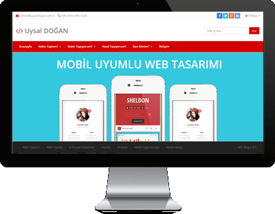 Responsive Web Tasarımresponsive web tasarım, mobil uyumlu web sitesi, mobil site, mobil uygulama, tam ekran site tasarlam